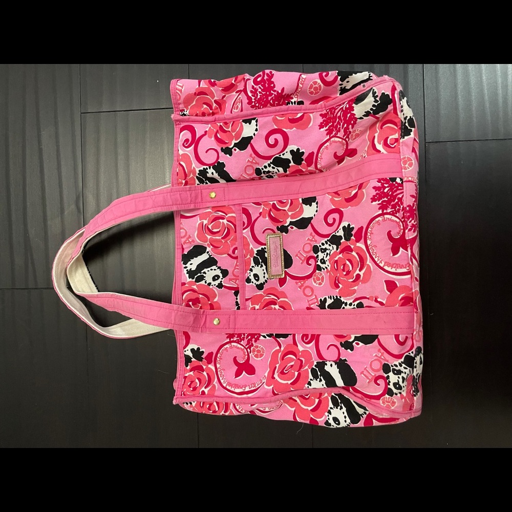 AOII limited edition lily Pulitzer bag